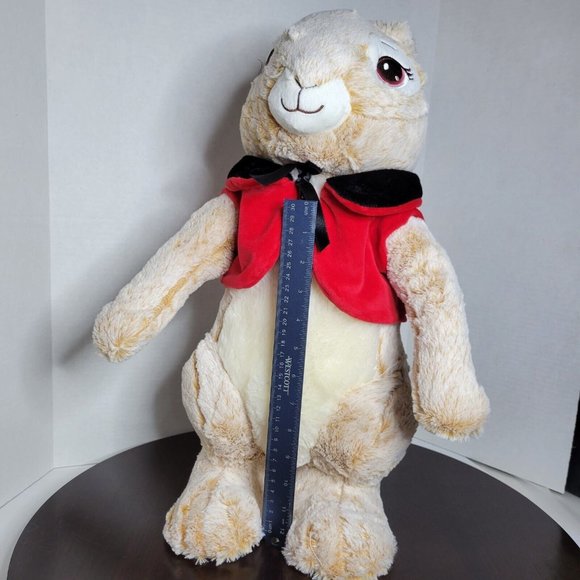 Peter Rabbit Lily Bobtail Girl Bunny Standing Porch Greeter Stands 24" - Picture 11 of 12